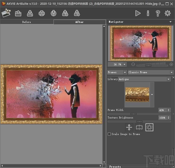 AKVIS ArtSuite下载,图片边框修饰工具,图像处理