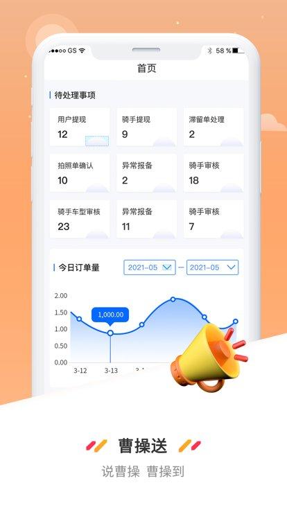 曹操送商户端下载,曹操送,商户app,订单管理app
